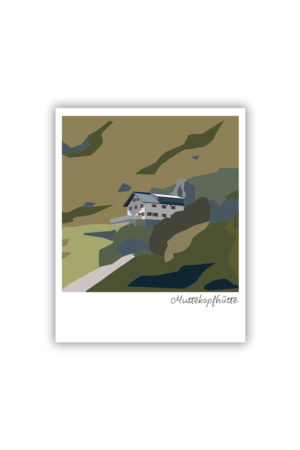Muttekopf Hütte Postkarte