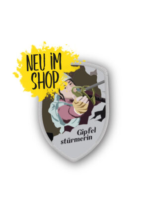 Berghammer_Stockwappen_Gipfelstuermerin_Klettersteig