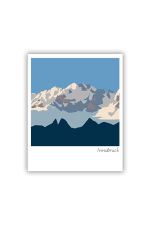 Innsbruck Winter Postkarte