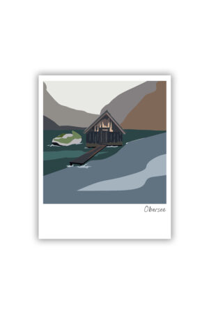 Obersee Postkarte
