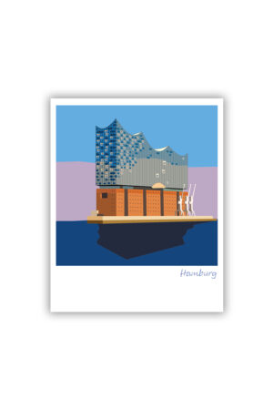 Elbphilharmonie Hamburg Postkarte