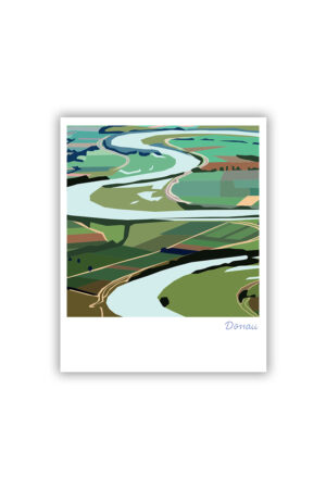 Donau Postkarte