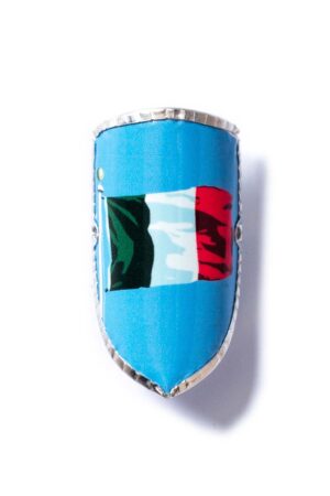 Italien Fahne Stockwappen