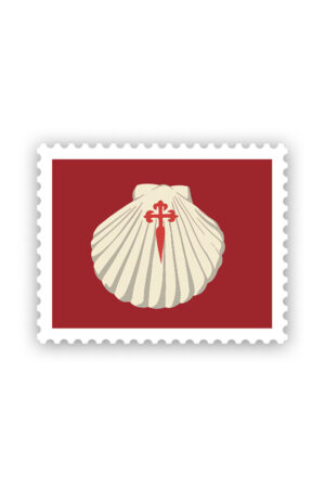 Pilgermuschel Sticker