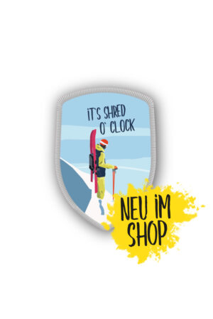 It's shred 'o' clock Stockwappen